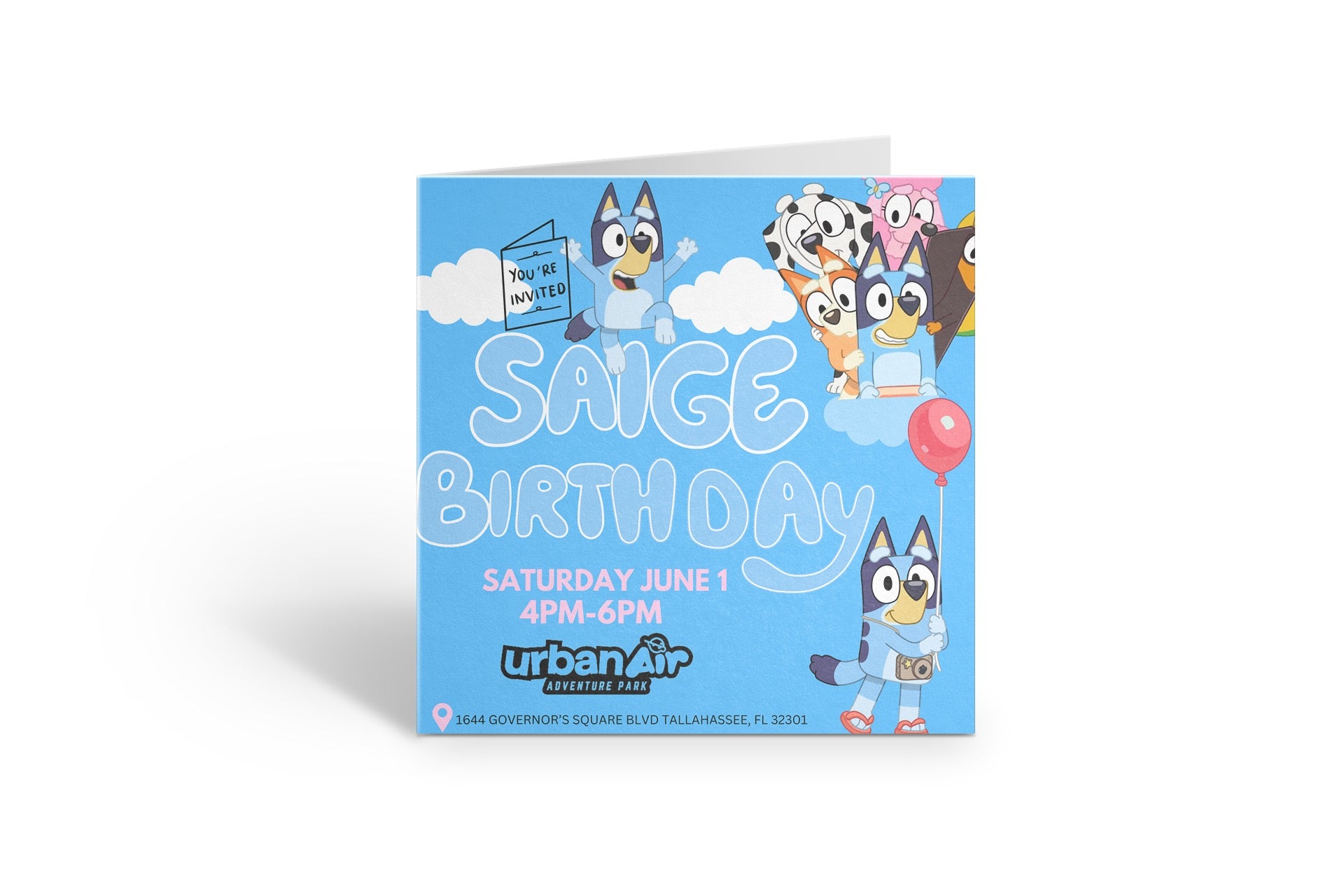 Custom Kids Birthday Invitation